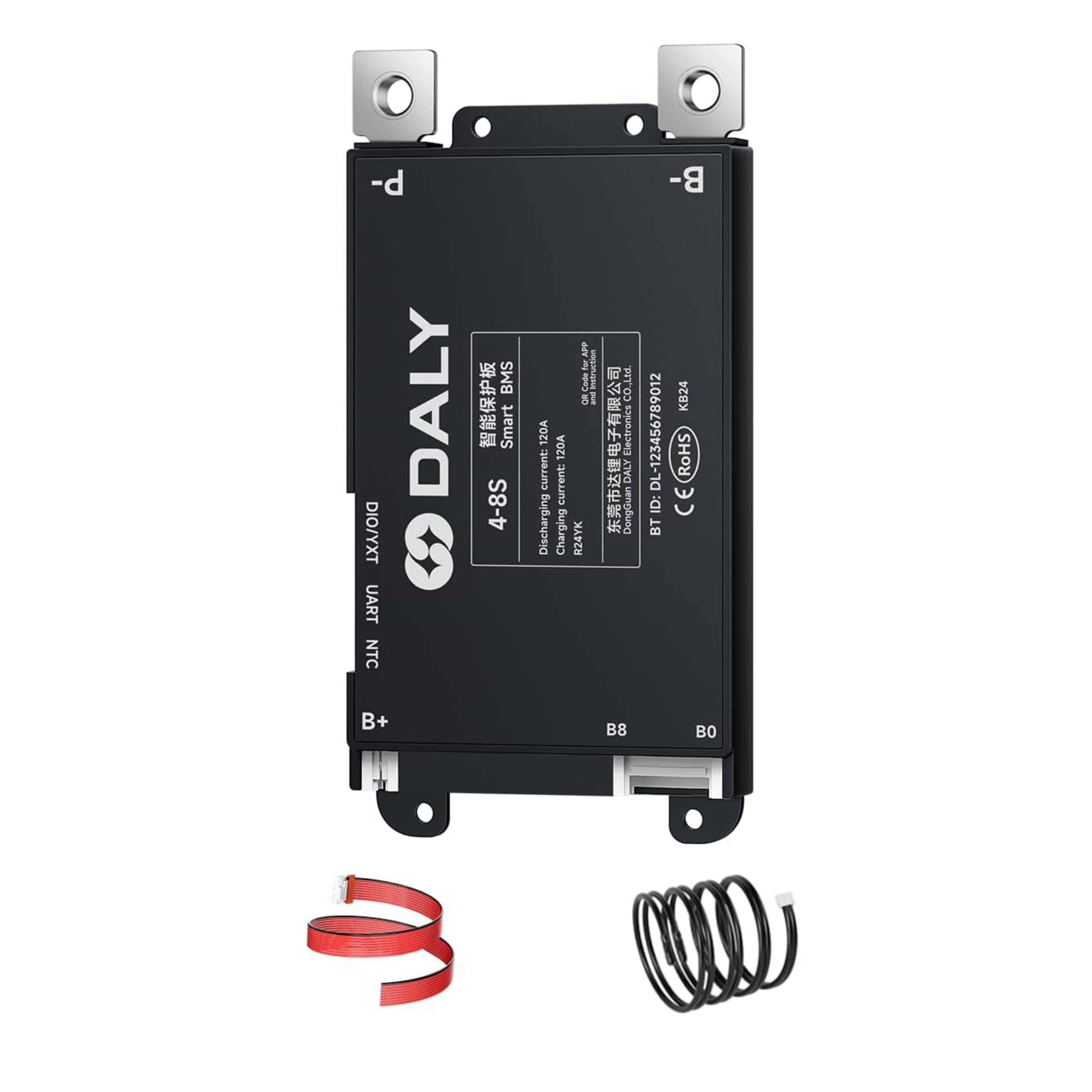 DALY BLACK SMART BMS 4-8S 120A